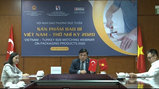 Kết nối doanh nghiệp sản xuất, nhập khẩu bao bì Việt Nam - Thổ Nhĩ Kỳ