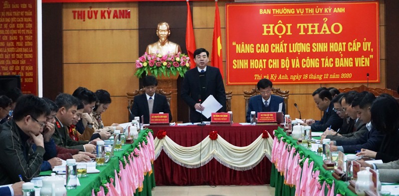 Nâng cao chất lượng sinh hoạt cấp uỷ, chi bộ và công tác đảng viên