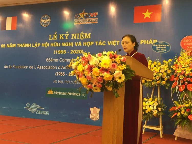 Kỷ niệm 65 năm thành lập Hội Hữu nghị và Hợp tác Việt Nam – Pháp