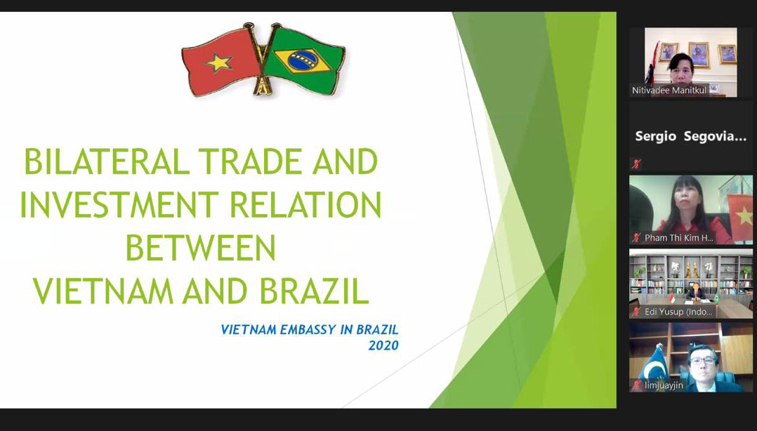 Thúc đẩy cơ hội hợp tác đầu tư kinh doanh giữa ASEAN và Brasil