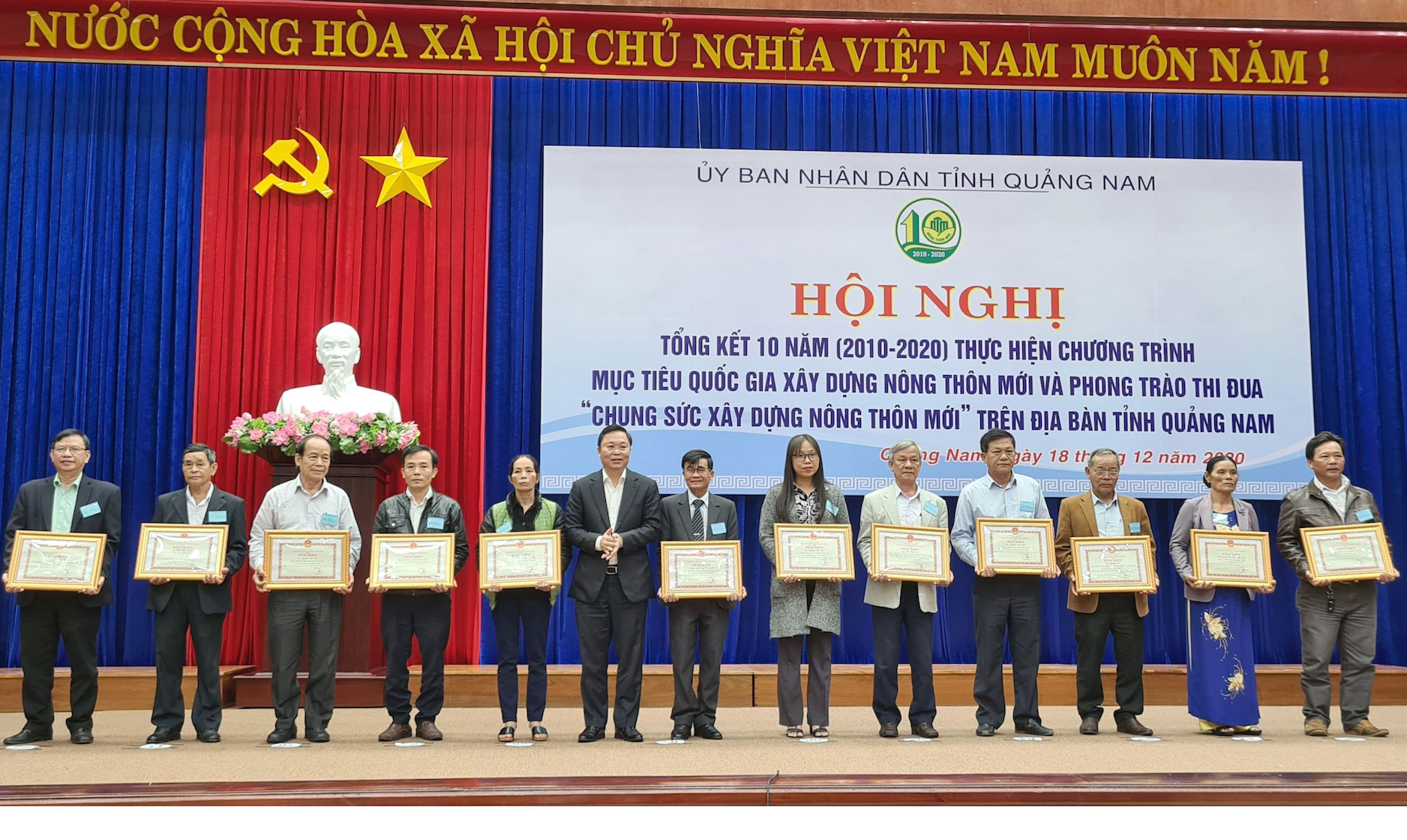 Quảng Nam Kết quả 10 năm xây dựng nông thôn mới