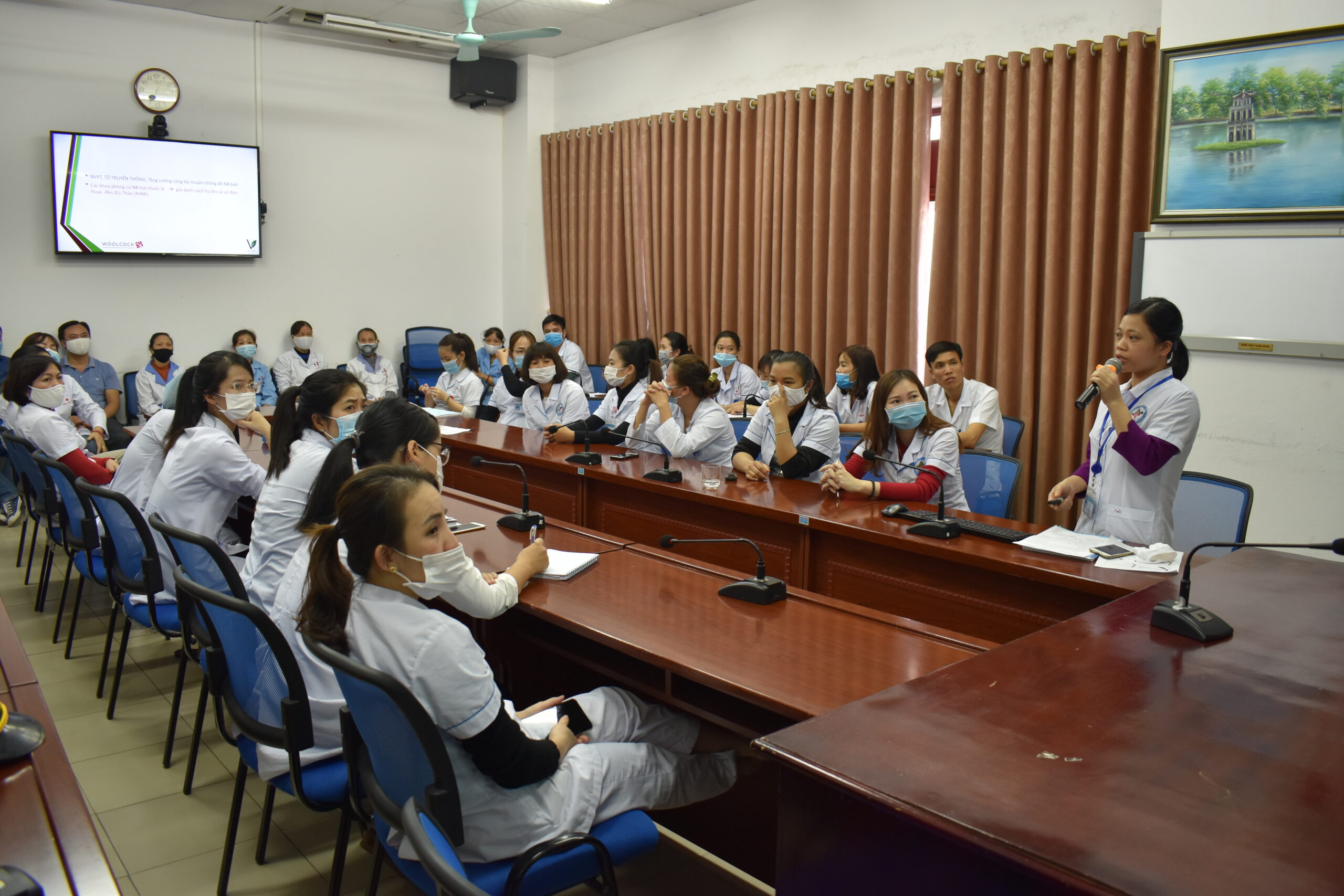 Bệnh viện đa khoa Sóc Sơn tập huấn các biện pháp phòng và kiểm soát Covid-19