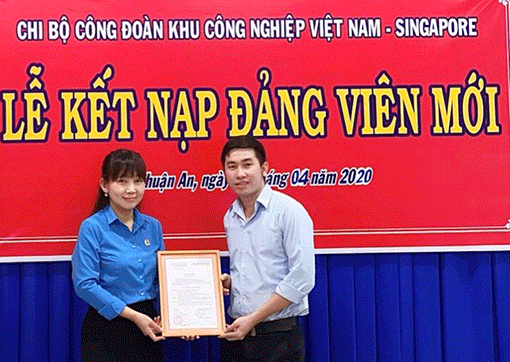 Bình Dương Tăng cường phát triển Đảng trong doanh nghiệp ngoài khu vực Nhà nước