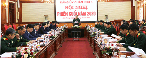 Quân khu 3 Triển khai cụ thể hóa nội dung vào nghị quyết lãnh đạo nhiệm vụ năm 2021