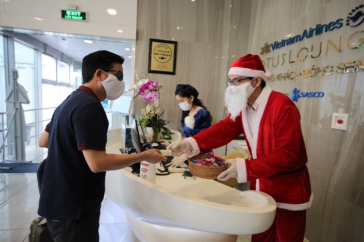 Hàng nông sản Việt Nam là quà Noel cho khách bay hạng thương gia