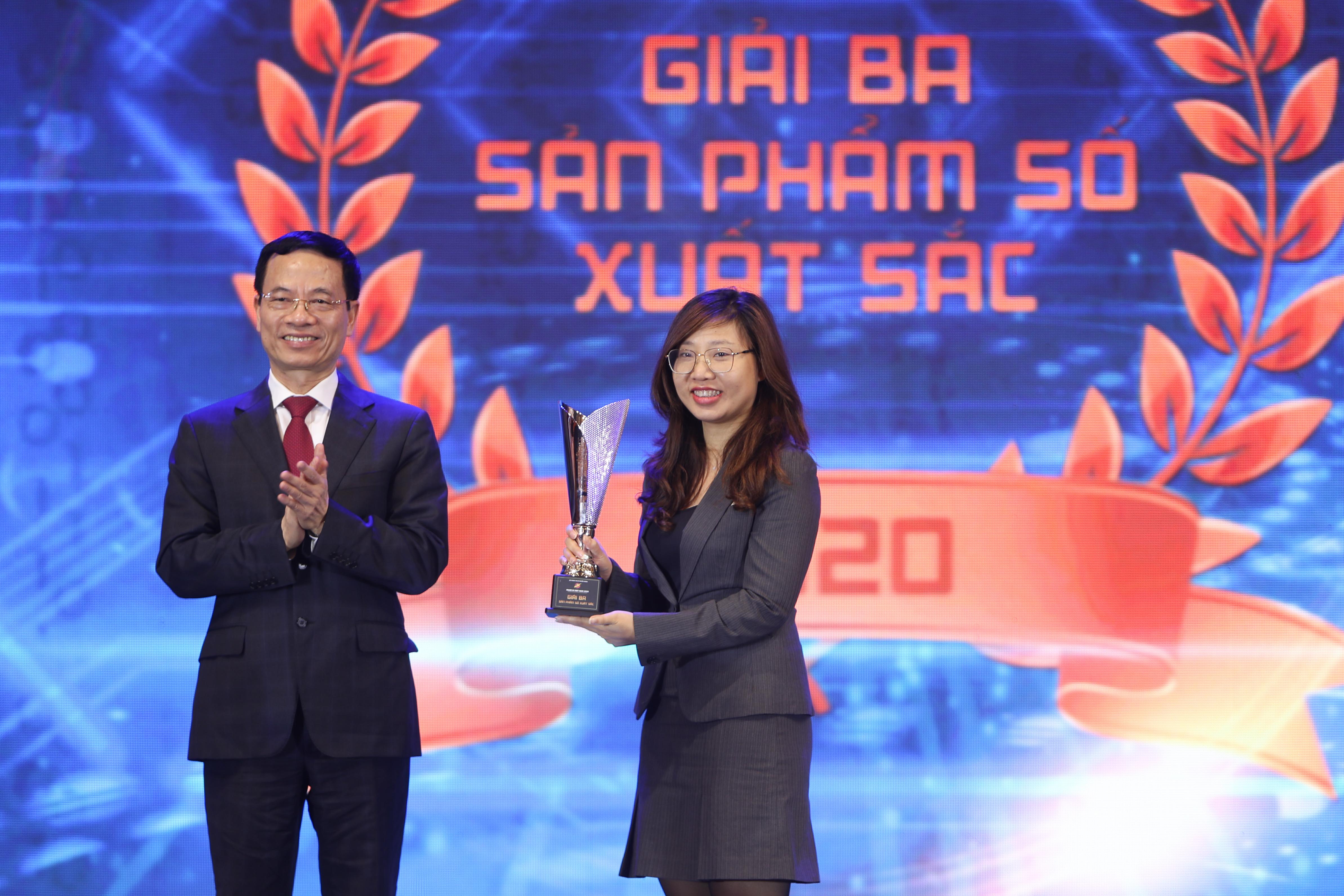 Hai giải pháp của VNPT được vinh danh tại Giải thưởng “Sản phẩm công nghệ số Make in Vietnam 2020”