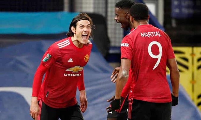 Man Utd vào bán kết Cúp Liên đoàn