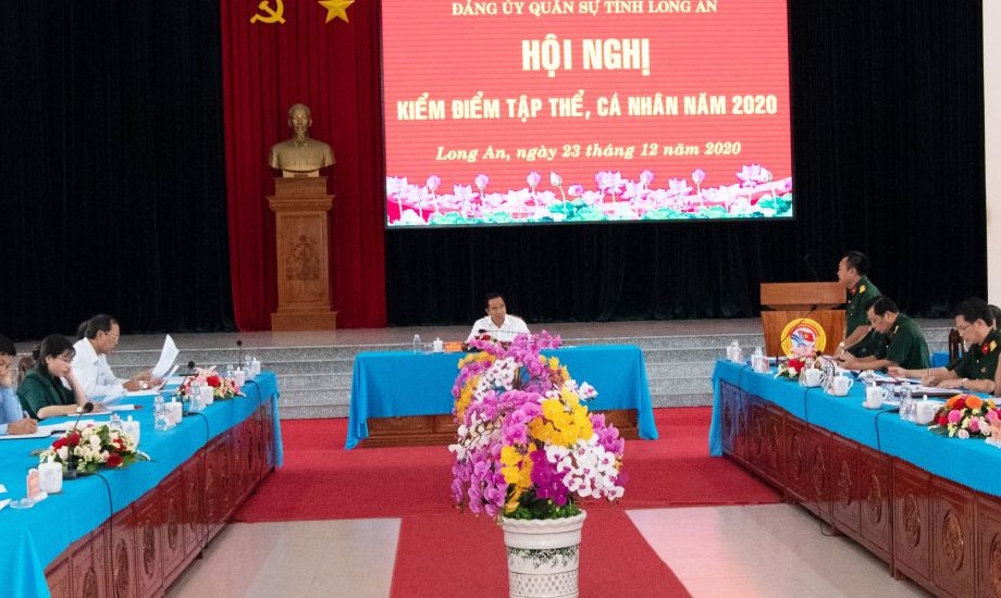 Long An Làm tốt công tác tham mưu cho cấp ủy, chính quyền về công tác quân sự