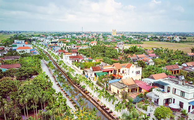 Nam Định thực hiện tốt chương trình xây dựng NTM kiểu mẫu