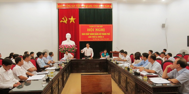 Thành phố Tam Điệp Ninh Bình thực hiện tốt nhiệm vụ năm 2020