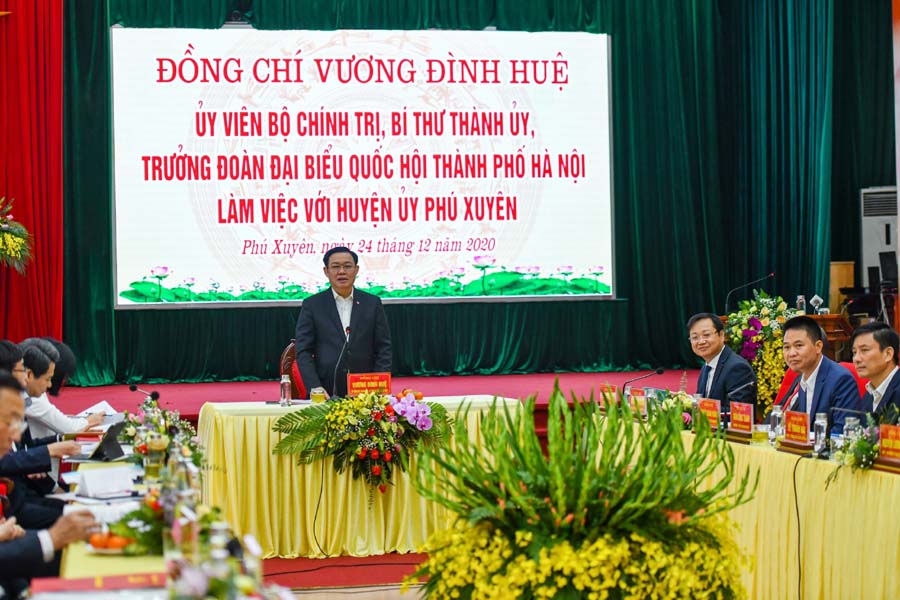 Khơi dậy ý chí, khát vọng, đưa Phú Xuyên bứt phá là đô thị vệ tinh Thủ đô