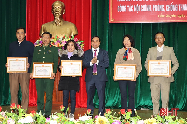 Cẩm Xuyên Hà Tĩnh chú trọng công tác kiểm tra, giám sát
