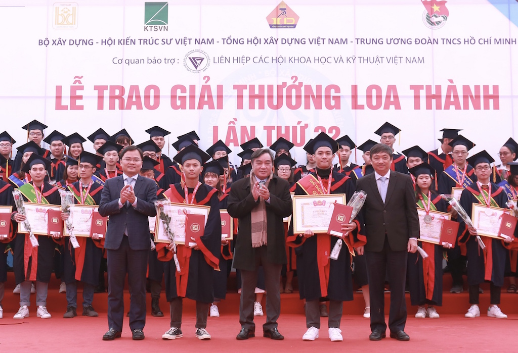 2 đồ án giành giải nhất giải thưởng Loa Thành