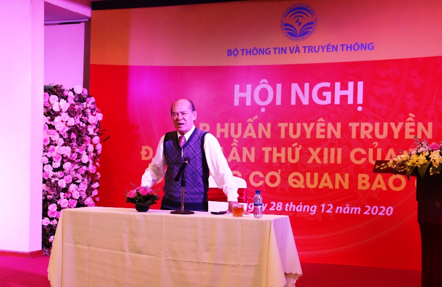 Tập huấn tuyên truyền Đại hội lần thứ XIII của Đảng