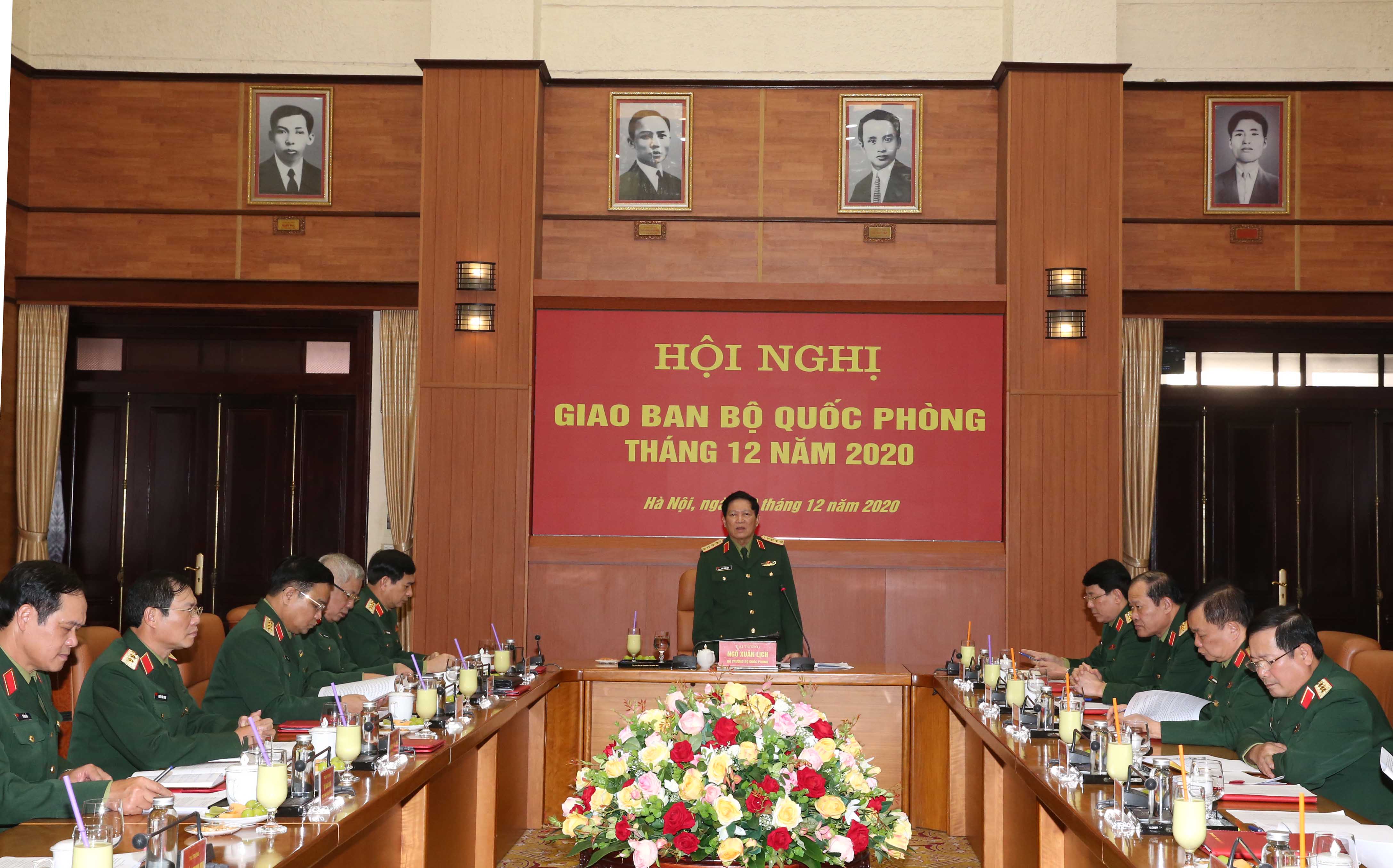 Bộ Quốc phòng triển khai nhiệm vụ tháng 1 năm 2021