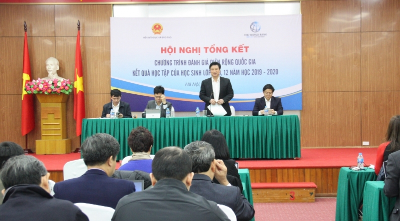 Tổng kết đánh giá diện rộng quốc gia kết quả học tập của học sinh lớp 5, 9, 12