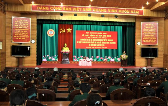 Quân khu 5 Phát động đợt thi đua cao điểm “ Lập công dâng Đảng”