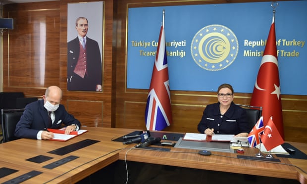 Anh và Thổ Nhĩ Kỳ ký thỏa thuận thương mại hậu Brexit