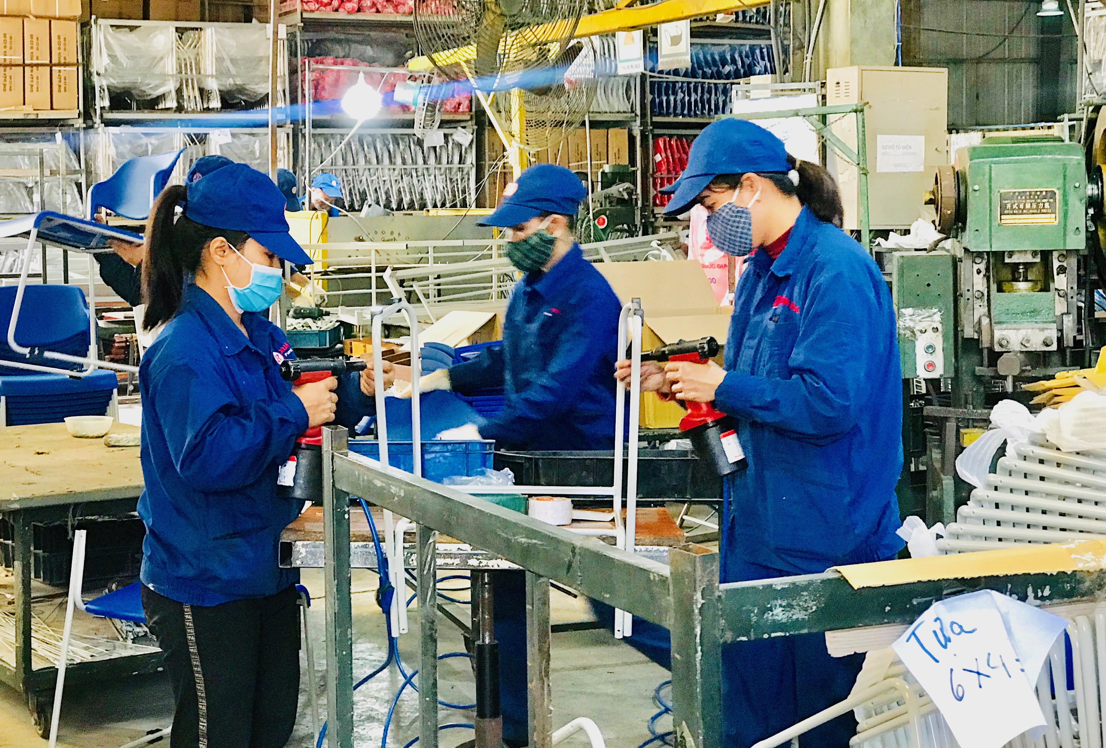 Xuân Hòa mô hình điểm trong cải tiến năng suất, chất lượng