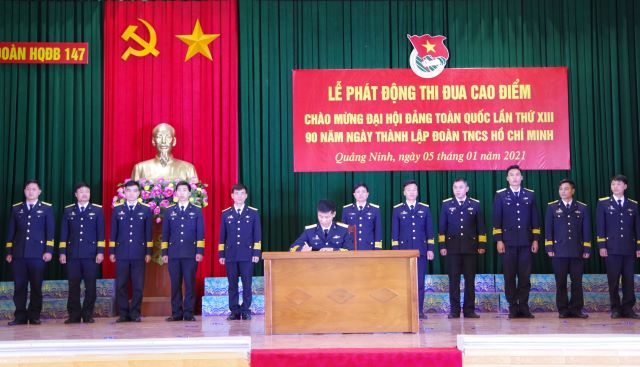 Đoàn 147 Hải quân với “90 ngày xung kích, sáng tạo, hoàn thành xuất sắc nhiệm vụ”
