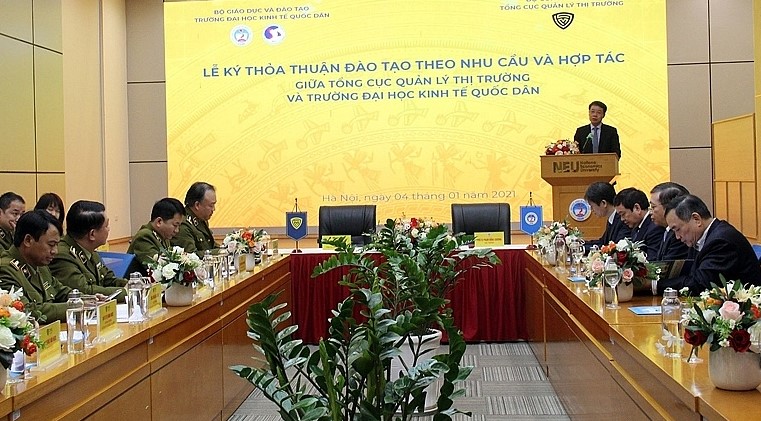 Lực lượng quản lý thị trường sẽ được đào tạo bậc đại học chính quy