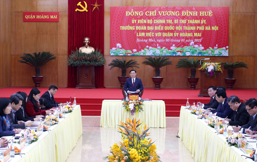 Đưa Hoàng Mai làm động lực lan tỏa, kéo theo các huyện phía Nam phát triển