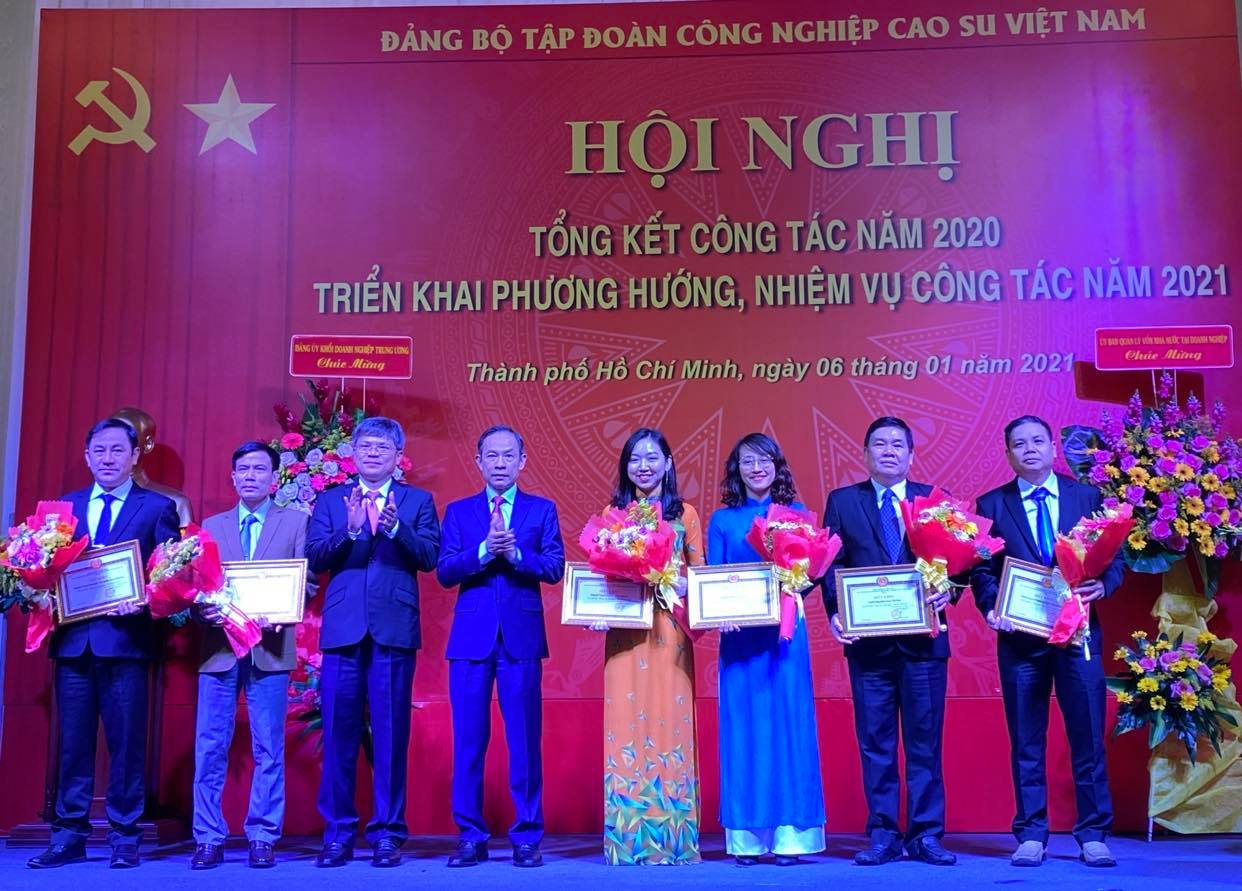 Tập đoàn công nghiệp Cao su Việt Nam Xây dựng tổ chức Đảng trong sạch, vững mạnh