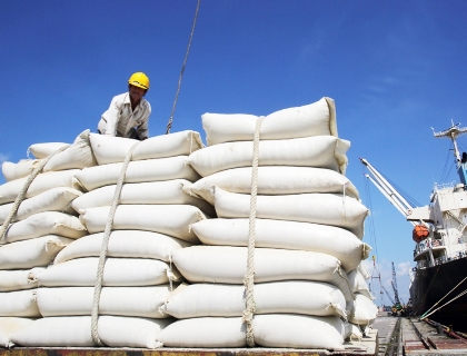 Xuất khẩu gạo của Việt Nam năm 2020 ước 6,15 triệu tấn