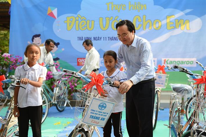 Chương trình “Điều ước cho em” đến tỉnh Trà Vinh