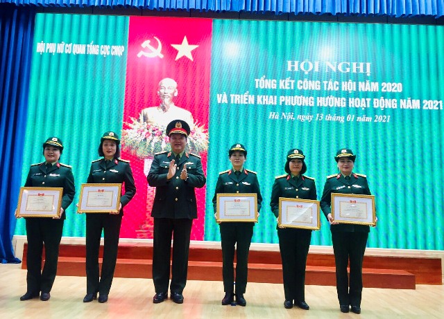 Phụ nữ Quân đội đoàn kết - sáng tạo, hoàn thành tốt nhiệm vụ