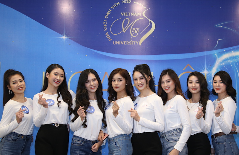 41 thí sinh tham dự chung kết cuộc thi Hoa khôi sinh viên Việt Nam 2020