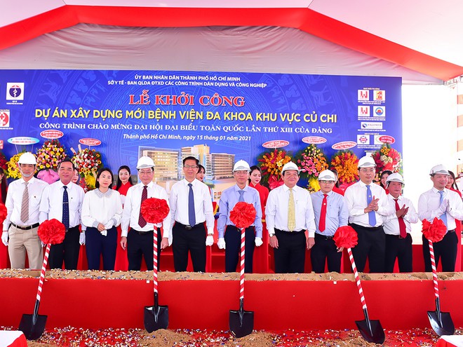 TP Hồ Chí Minh khởi công dự án xây dựng Bệnh viện Đa khoa khu vực Củ Chi