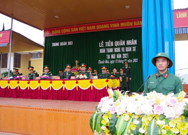 Sư đoàn 324 Tiễn quân nhân hoàn thành nghĩa vụ quân sự trở về địa phương