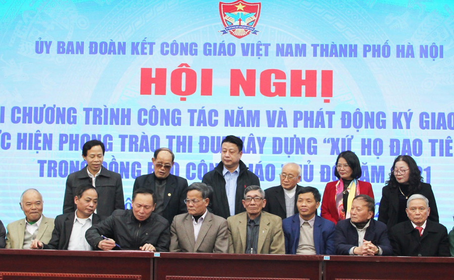 Xây dựng “Xứ, Họ Đạo tiên tiến” trong đồng bào Công giáo Thủ đô