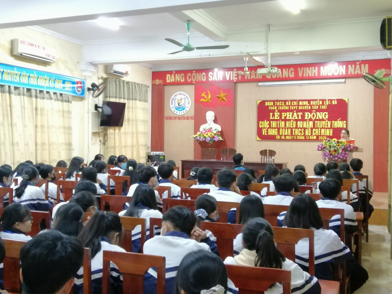 Hà Tĩnh Xây dựng Trường THPT Nguyễn Văn Trỗi đạt chuẩn quốc gia mức độ 2