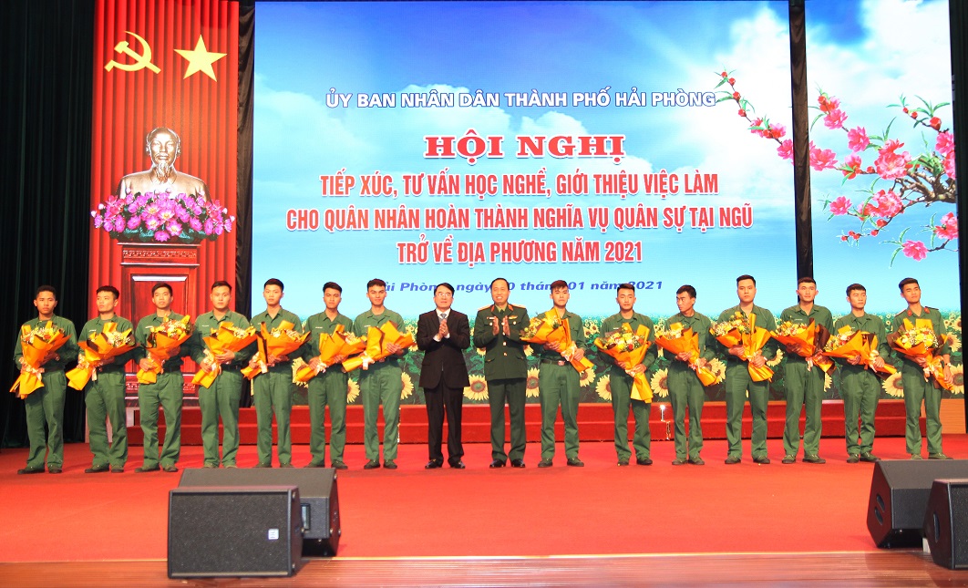 Hải Phòng Tư vấn, giới thiệu việc làm cho quân nhân hoàn thành nghĩa vụ quân sự