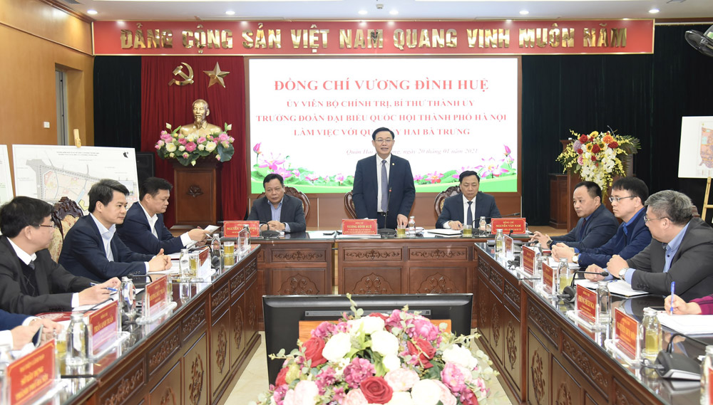 Xây dựng Hai Bà Trưng thành quận kiểu mẫu Thủ đô