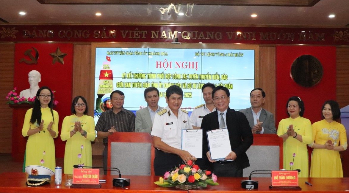 Khánh Hòa Tăng cường tuyên truyền về chủ quyền biển, đảo trong tình hình mới