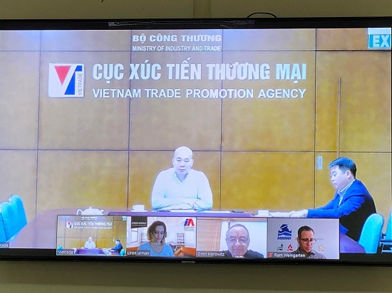 Kết nối giao thương trực tuyến giữa doanh nghiệp Việt Nam và Israel