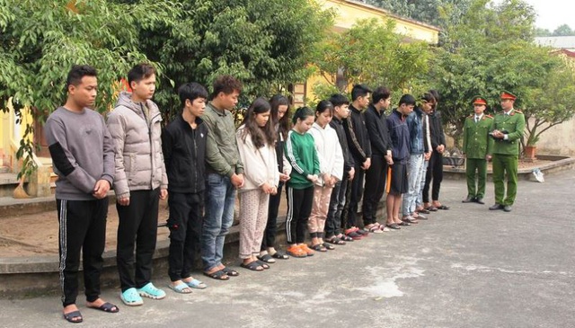 Hà Nam Bắt nhóm 15 đối tượng dùng mạng xã hội lừa đảo hàng trăm triệu đồng