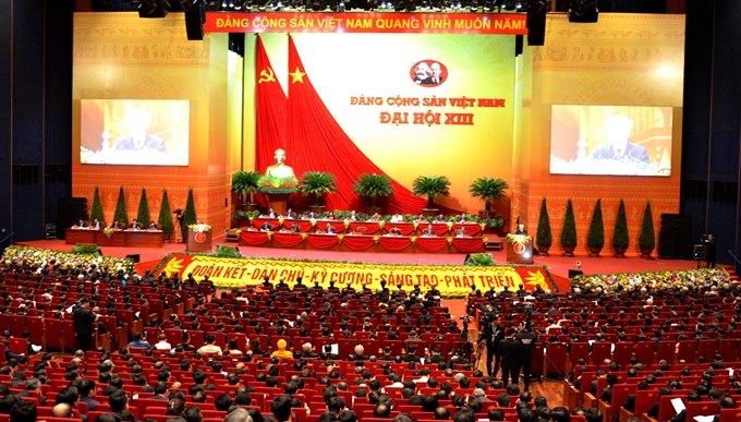 Khai mạc Đại hội đại biểu toàn quốc lần thứ XIII của Đảng
