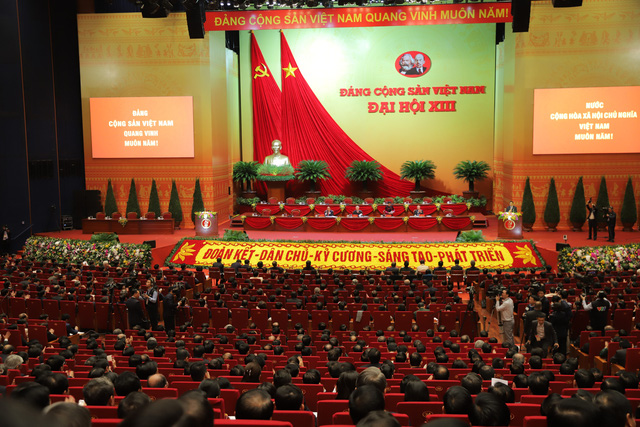 Sáng nay, khai mạc Đại hội đại biểu toàn quốc lần thứ XIII của Đảng