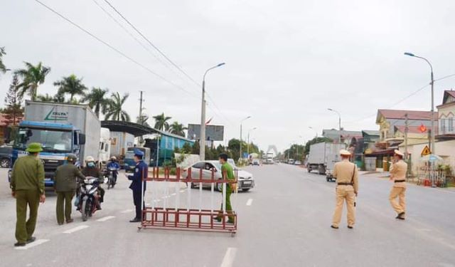 Quảng Ninh Lập các chốt giao thông kiểm soát phòng, chống dịch