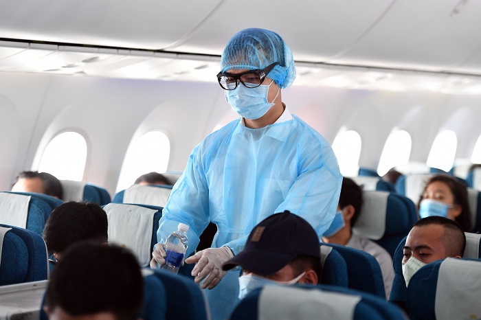 Vietnam Airlines Group tăng cường phòng dịch mạng bay nội địa