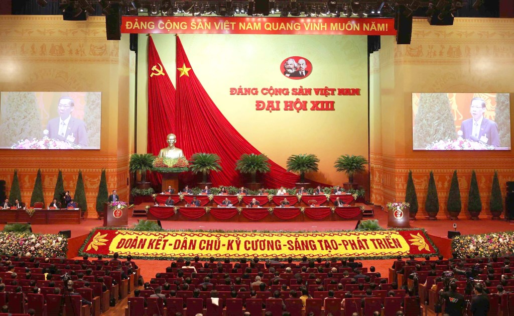 Đại hội XIII của Đảng đã nhận được 298 thư, điện mừng