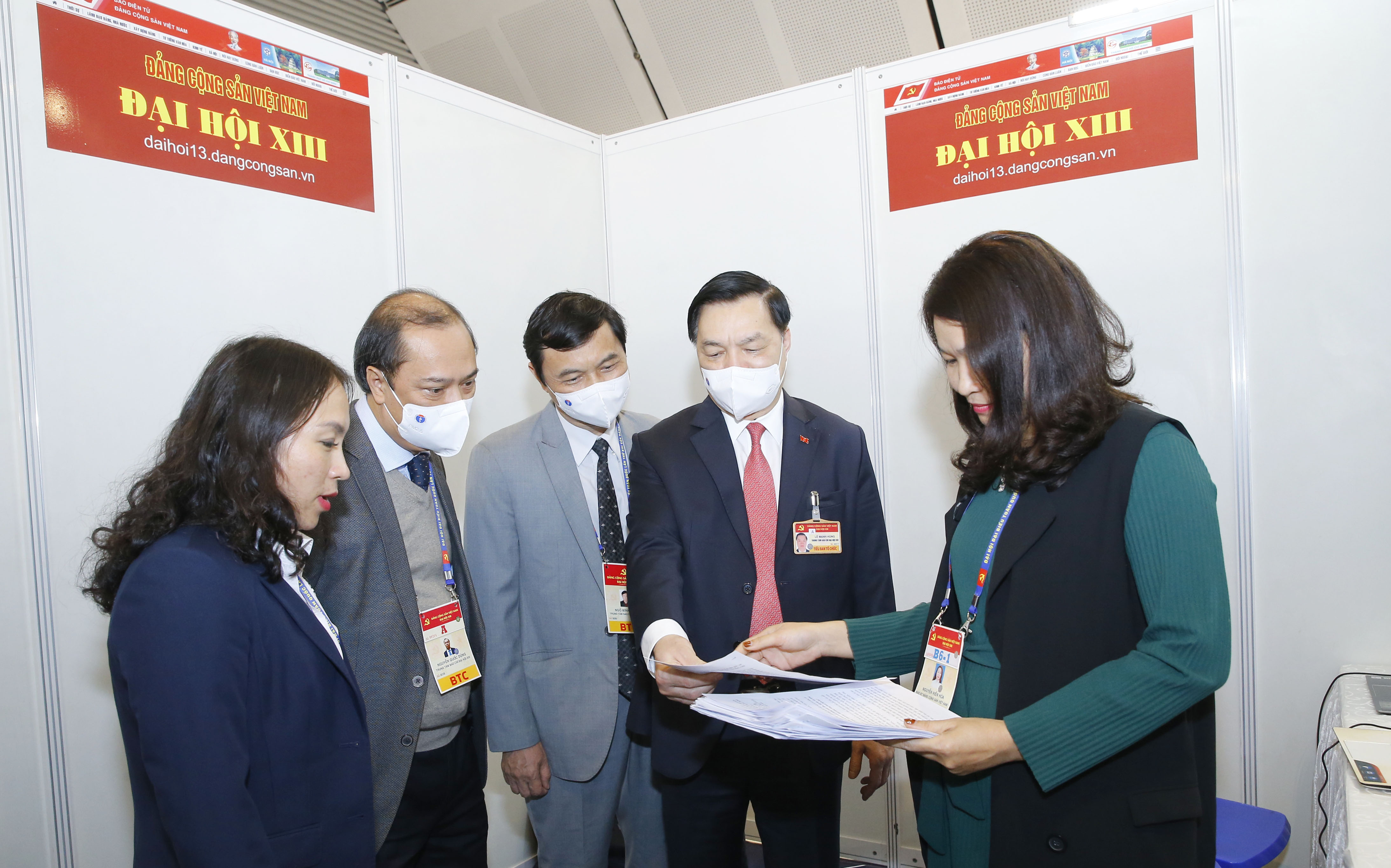 Trung tâm Báo chí Đại hội XIII Tổ chức và vận hành bài bản, hiệu quả, toàn diện