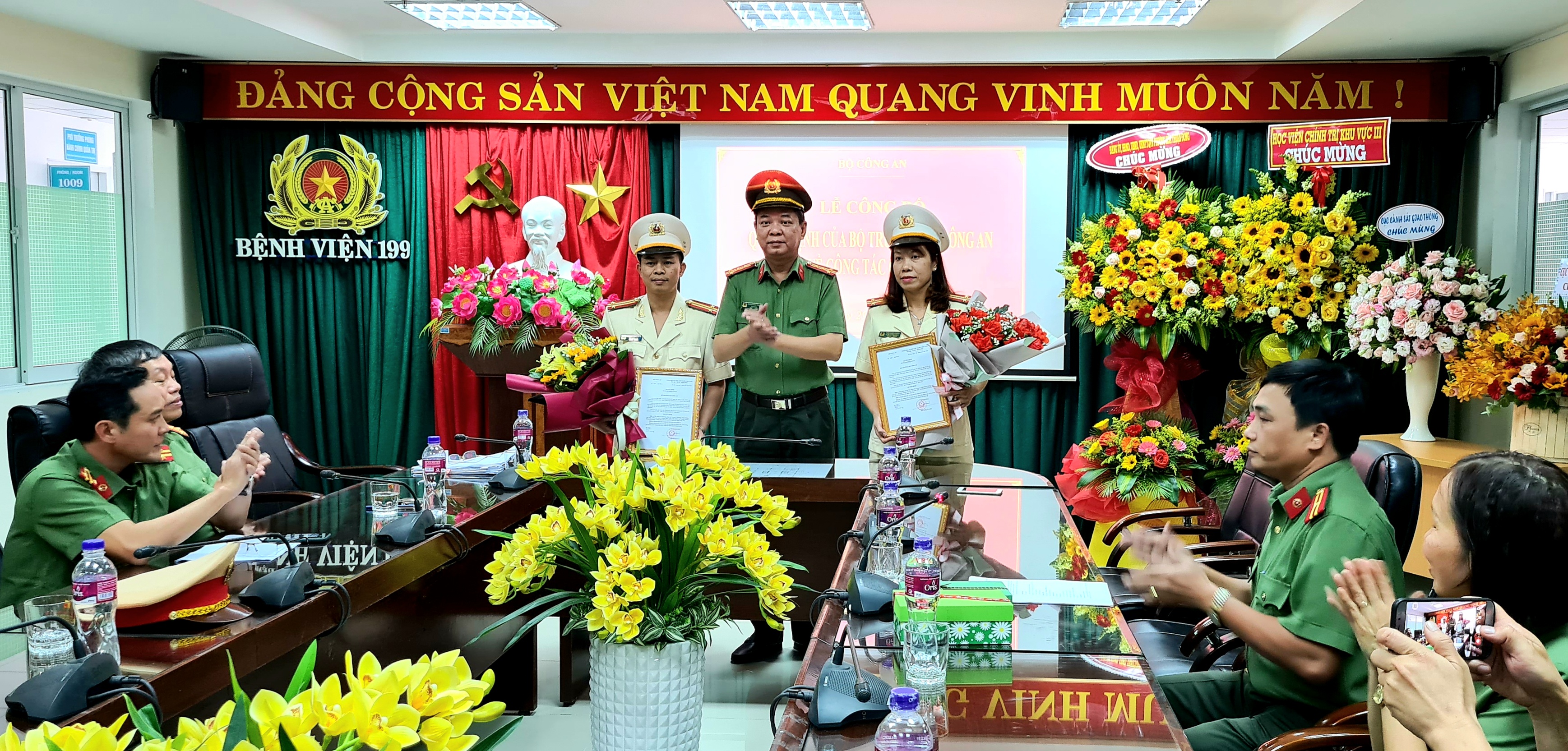 Bộ Công an bổ nhiệm nhân sự Ban Giám đốc Bệnh viện 199