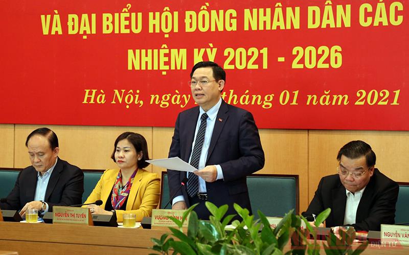 Hà Nội thành lập 15 đoàn công tác chỉ đạo bầu cử