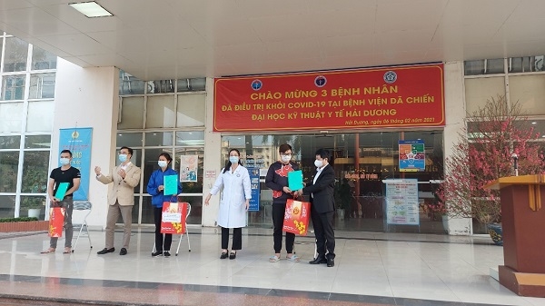 Hải Dương 3 bệnh nhân nhiễm COVID-19 đầu tiên được công bố khỏi bệnh