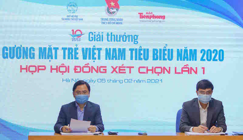 Bình chọn trực tuyến Gương mặt trẻ Việt Nam tiêu biểu năm 2020
